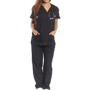 Six Pocket Medical Scrub Set